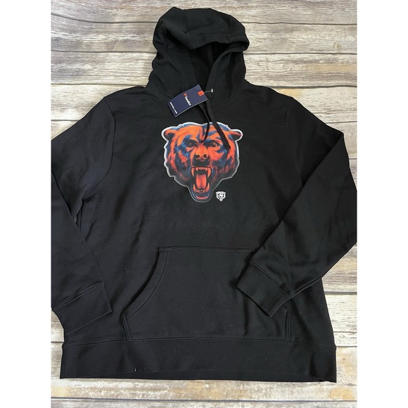 Chicago Bears Nfl Fanatics Mens XL Sweeney Hoodie Pullover NWT - Picture 1 of 4